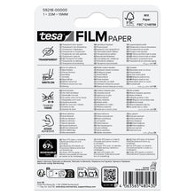 tesafilm PAPER, διαφανές, σε συσκευασία blister, 33 m x 19 mm