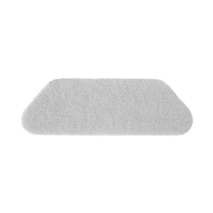 Το TASKI Americo S-Pad, διαστάσεων 45 x 15 εκ., λευκό και εξαιρετικά λεπτό, της Diversey Deutschland GmbH & Co. OHG, είναι ιδανικό για το γυάλισμα καθαρών και στεγνών δαπέδων· το πανάκι με τις στρογγυλεμένες γωνίες διατίθεται μεμονωμένα.