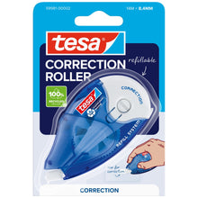 tesa CORRECTION ROLLER, λευκό, ανταλλακτικό, ecoLogo, 14 m x 8,4 mm