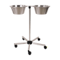 Waschschalenständer mit 2 Schalen