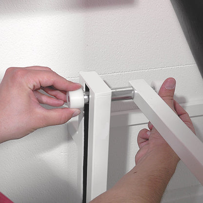 Wandklapp-Ruheraumliege Stahl Kopfteil verst. senkr. Schwarz