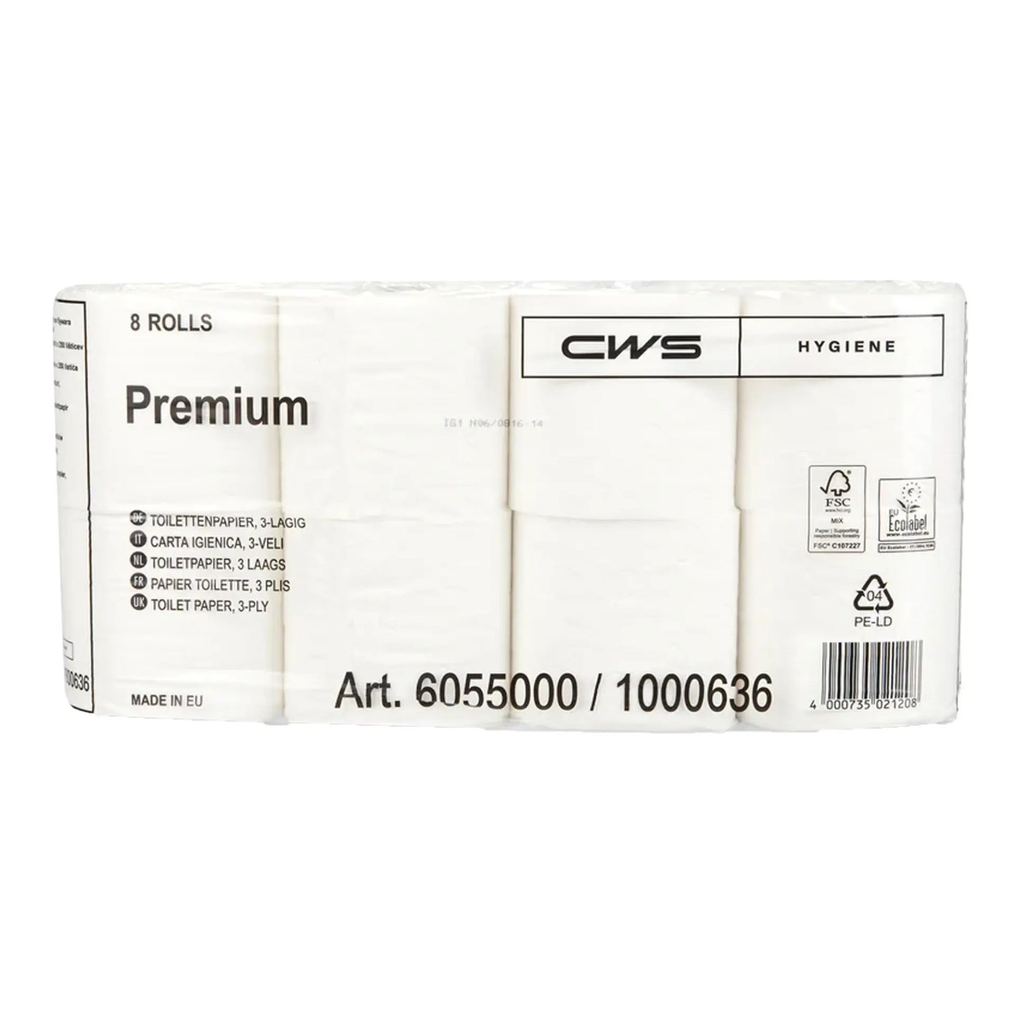 CWS χαρτί υγείας Supersoft | Κουτί (64 ρολά)