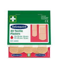 Προϊόντα που αποσύρονται από την αγορά: Holthaus Medical Salvequick® Σετ ανταλλακτικών επιθεμάτων REF 6444 Προστατευτική συσκευασία 2 μεγέθη | Συσκευασία (40 τεμάχια)