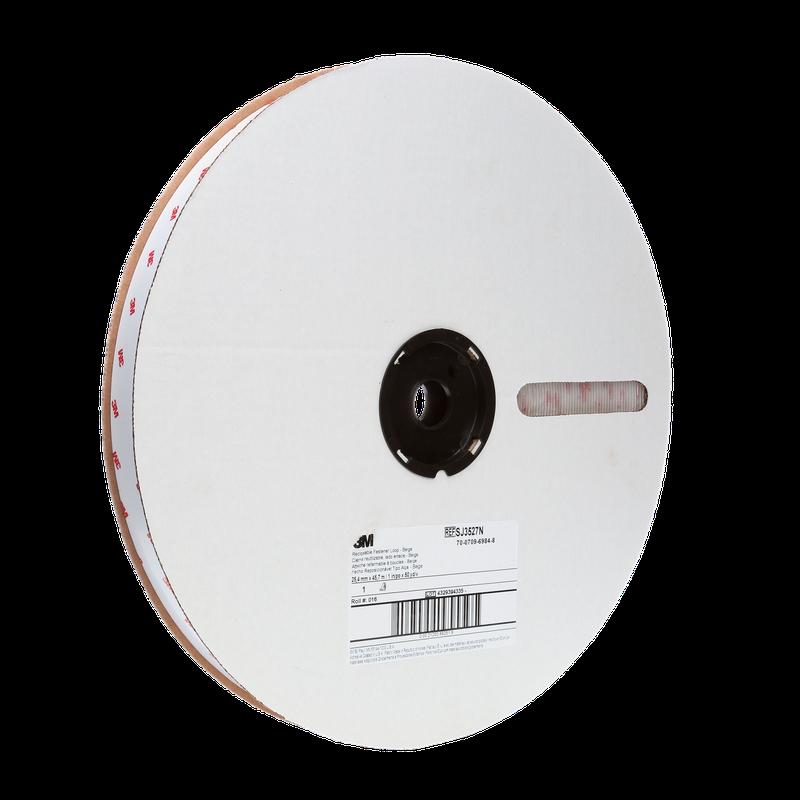 3M™ Loop Tape SJ3527N Μαύρο - Αφαιρούμενοι συνδετήρες Velcro