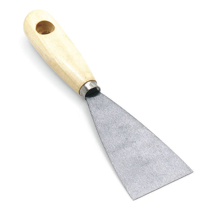 Η σπάτουλα ζωγραφικής Nölle Profi Brush από την Nölle Profi Brush Bürsten- & Pinseltechnik e.K. διαθέτει μια φαρδιά, επίπεδη μεταλλική λεπίδα και μια ελαφριά ξύλινη λαβή με τρύπα - ένα απαραίτητο εργαλείο ζωγραφικής για επαγγελματίες.