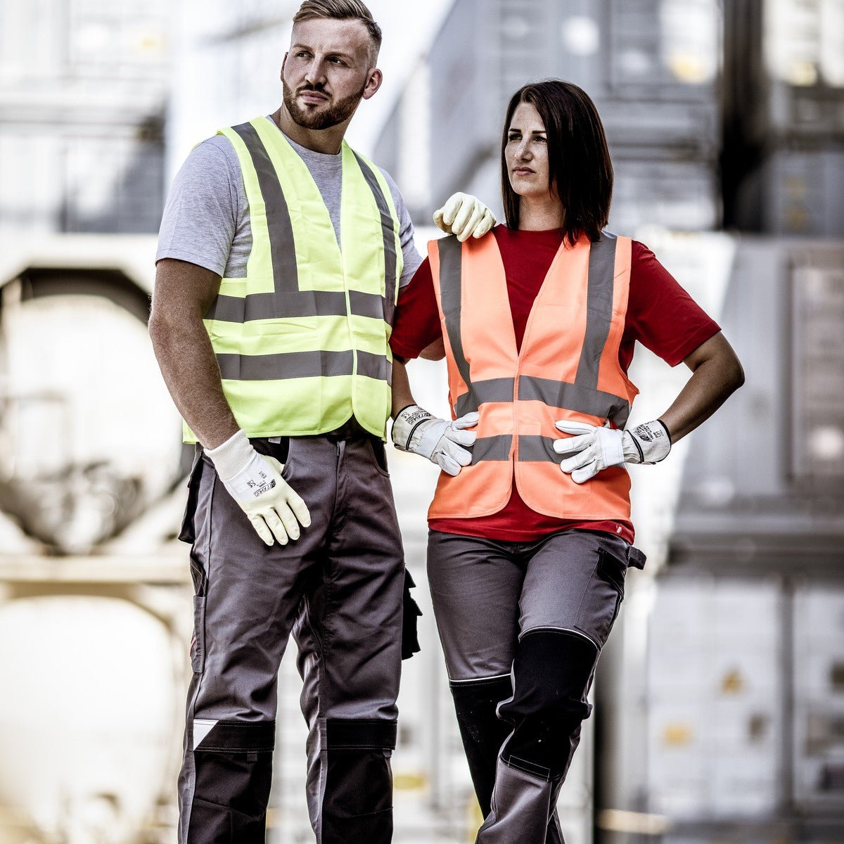 Γιλέκο υψηλής ορατότητας NITRAS, κίτρινο νέον, EN ISO 13688, EN ISO 20471 Πολυεστέρας: 100% | Συσκευασία (1 τεμάχιο)