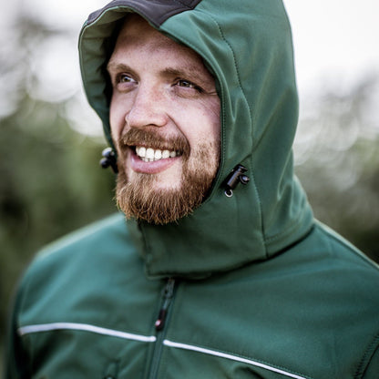 NITRAS αφαιρούμενη κουκούλα, πράσινο / μαύρο, πολυεστέρας OEKO-TEX: 94%; Ελαστάνη: 6% | Συσκευασία (1 τεμάχιο)