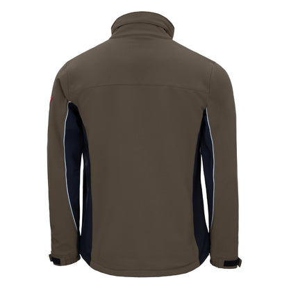 NITRAS MOTION TEX LIGHT, σακάκι softshell, καφέ / μαύρο