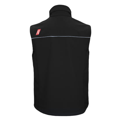 NITRAS MOTION TEX LIGHT, γιλέκο softshell, μαύρο