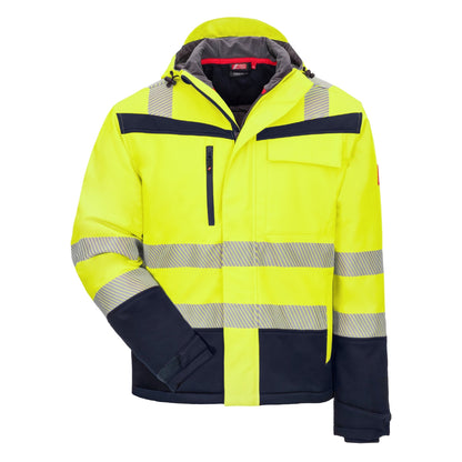NITRAS MOTION TEX VIZ PLUS, χειμερινό μπουφάν softshell υψηλής ορατότητας