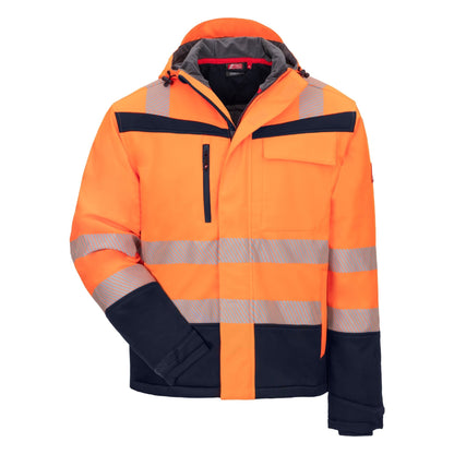 NITRAS MOTION TEX VIZ PLUS, χειμερινό μπουφάν softshell υψηλής ορατότητας