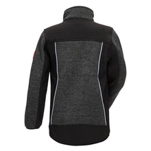 NITRAS MOTION TEX KIDS, πλεκτό μπουφάν softshell, μαύρο