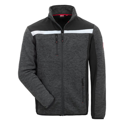 NITRAS MOTION TEX PLUS, πλεκτό μπουφάν softshell, μαύρο