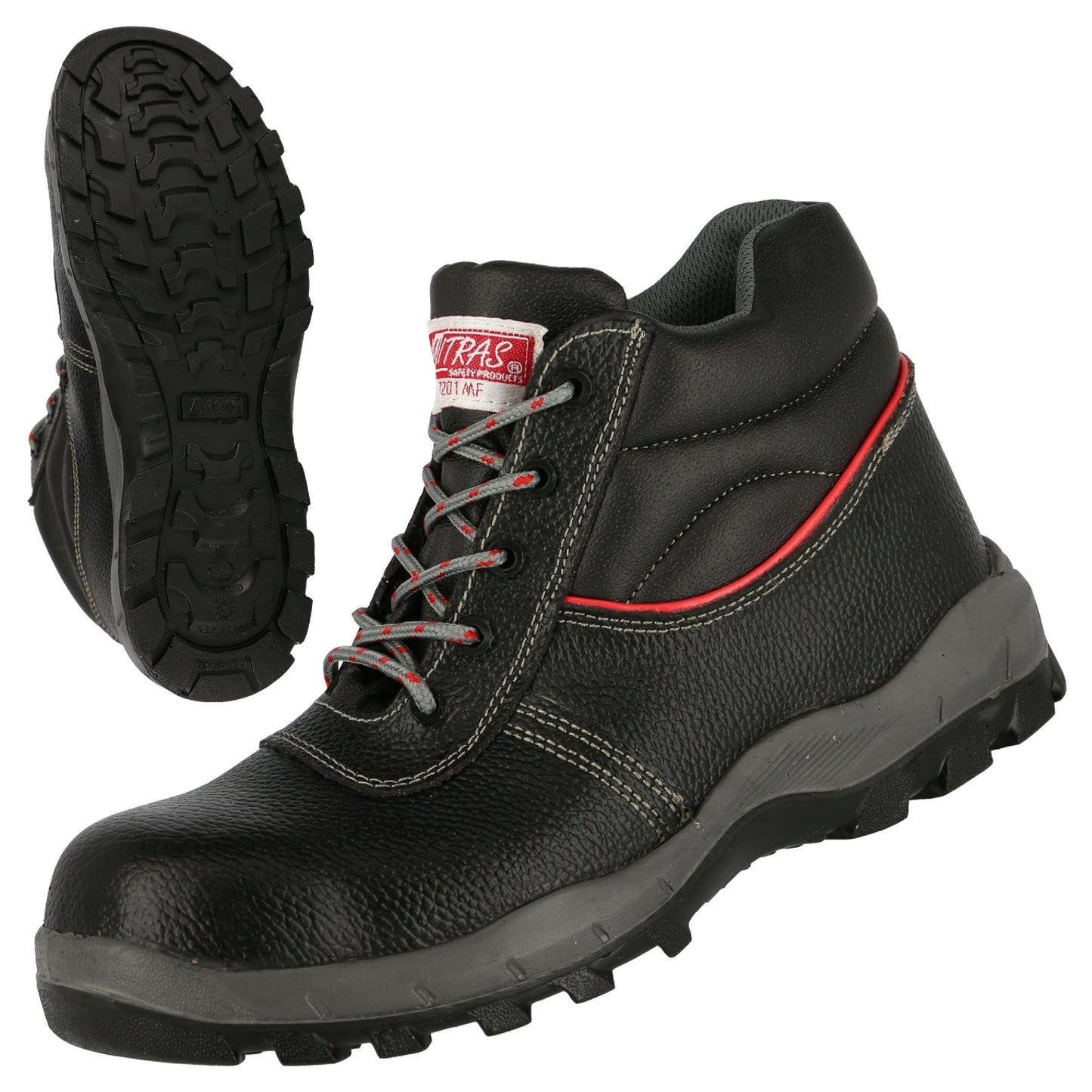 Μπότες ασφαλείας NITRAS STEP MID MF, S3, μεσαίου ύψους, μαύρες