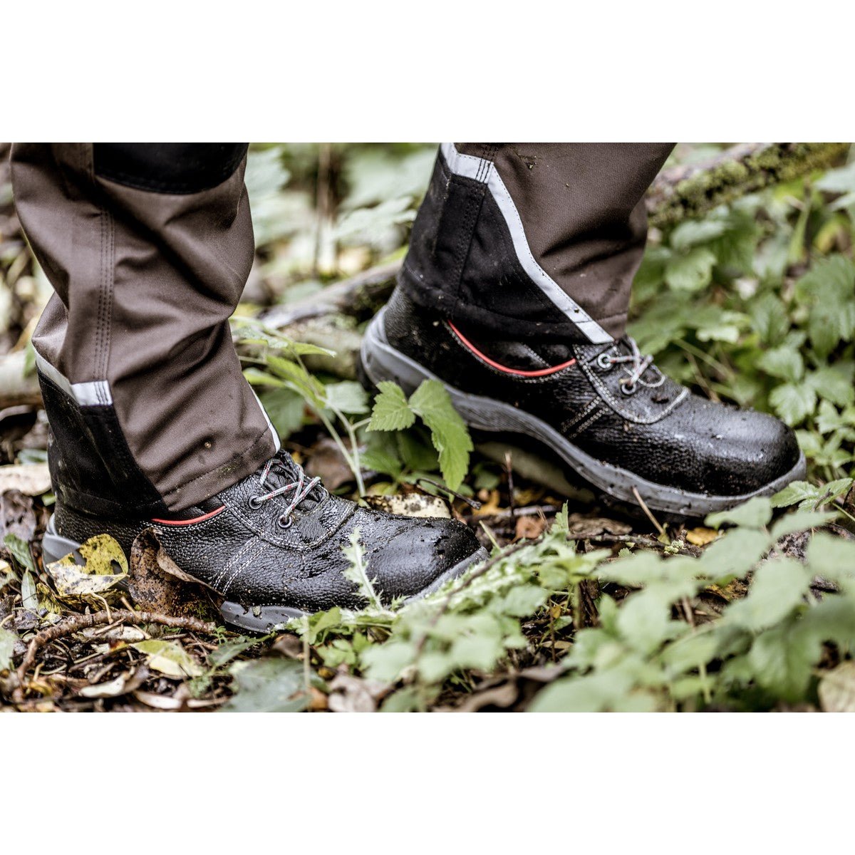 Μπότες ασφαλείας NITRAS STEP MID MF, S3, μεσαίου ύψους, μαύρες
