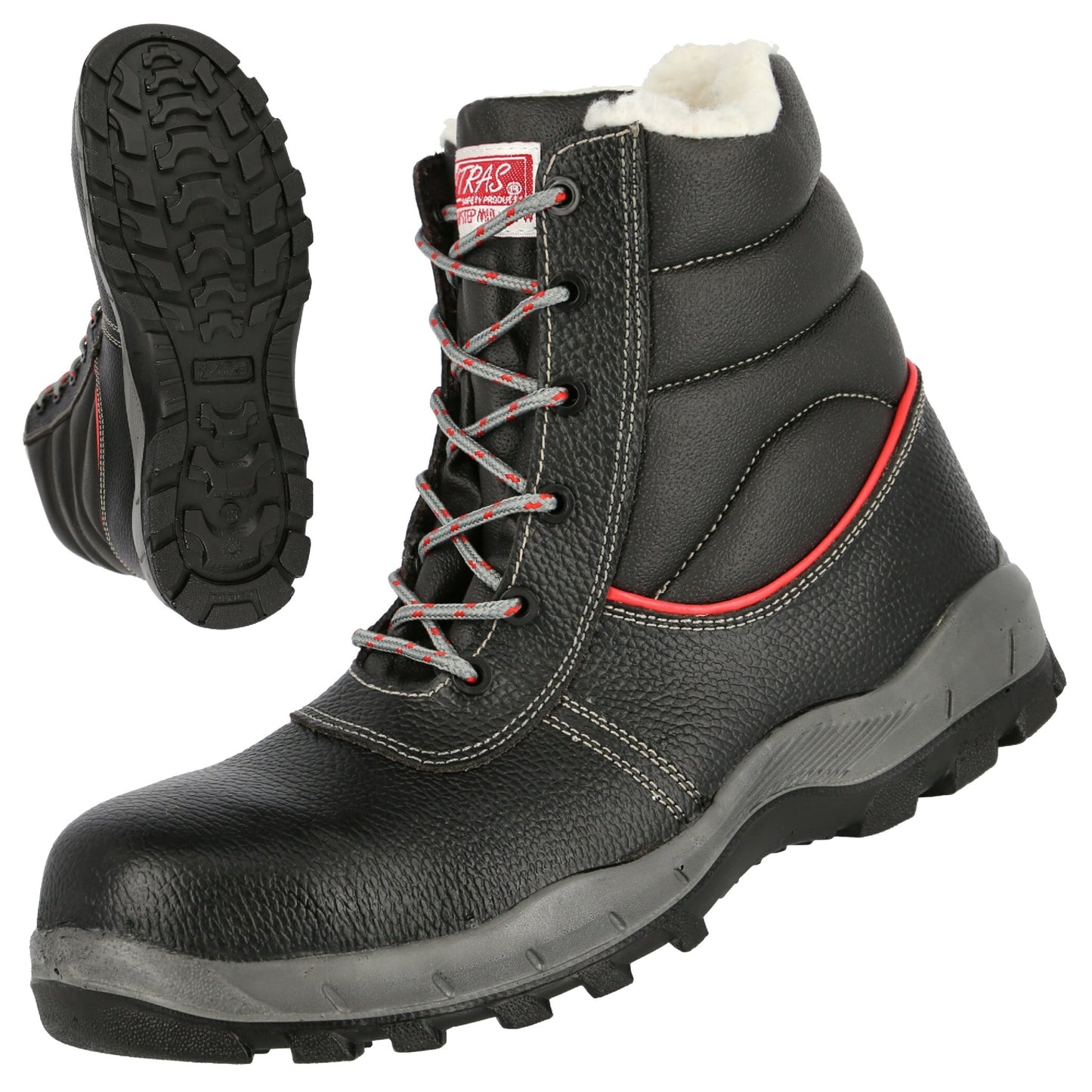 Χειμερινές μπότες ασφαλείας NITRAS STEP MID+ MF W, S3 CI, μεσαίου ύψους, μαύρες