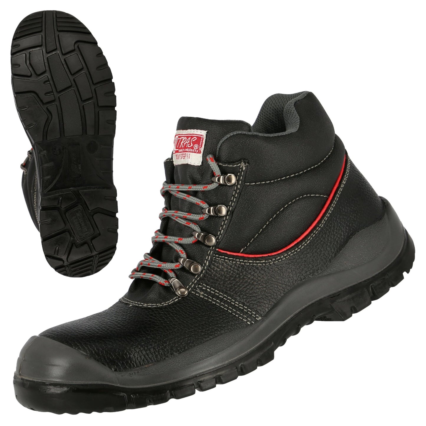 Μπότες ασφαλείας NITRAS STEP MID, S3, μεσαίου ύψους, μαύρες