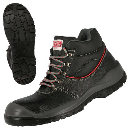 Μπότες ασφαλείας NITRAS STEP MID, S3, μεσαίου ύψους, μαύρες