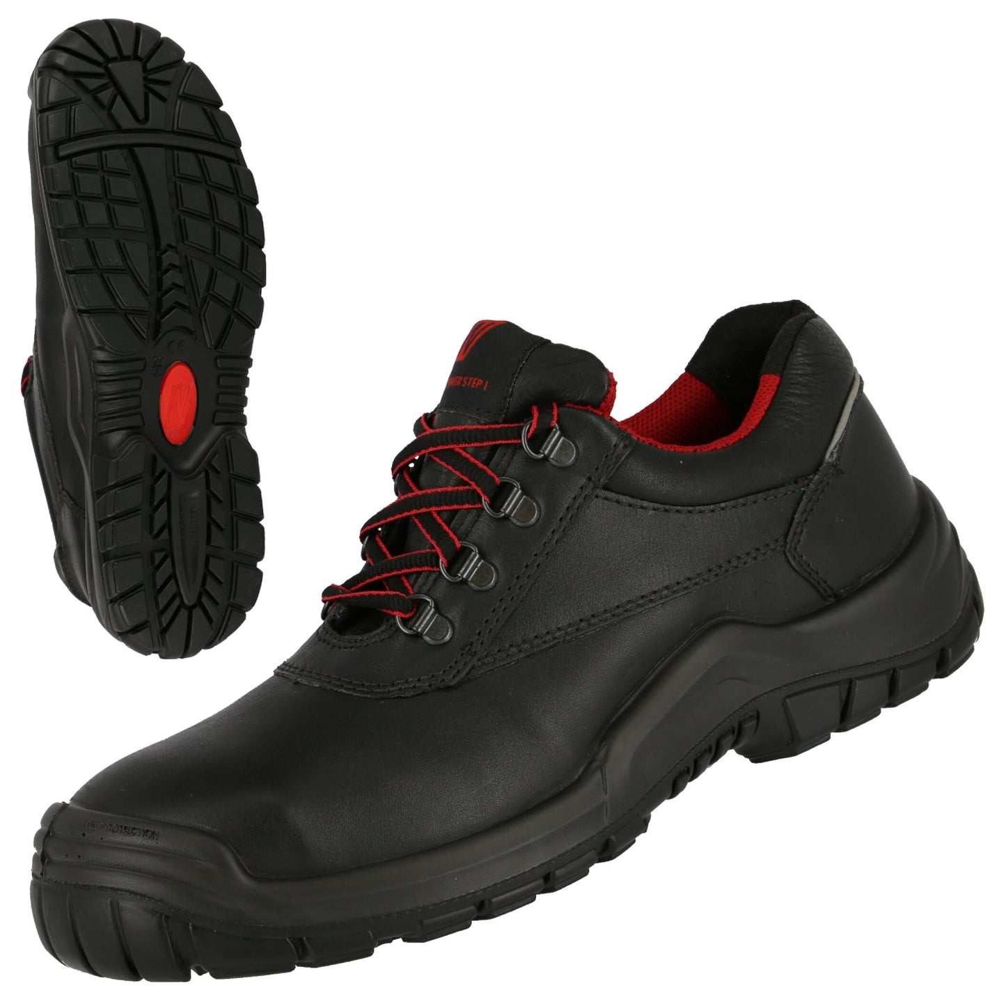 Παπούτσια ασφαλείας NITRAS POWER STEP, S3 HRO SRC, μαύρα