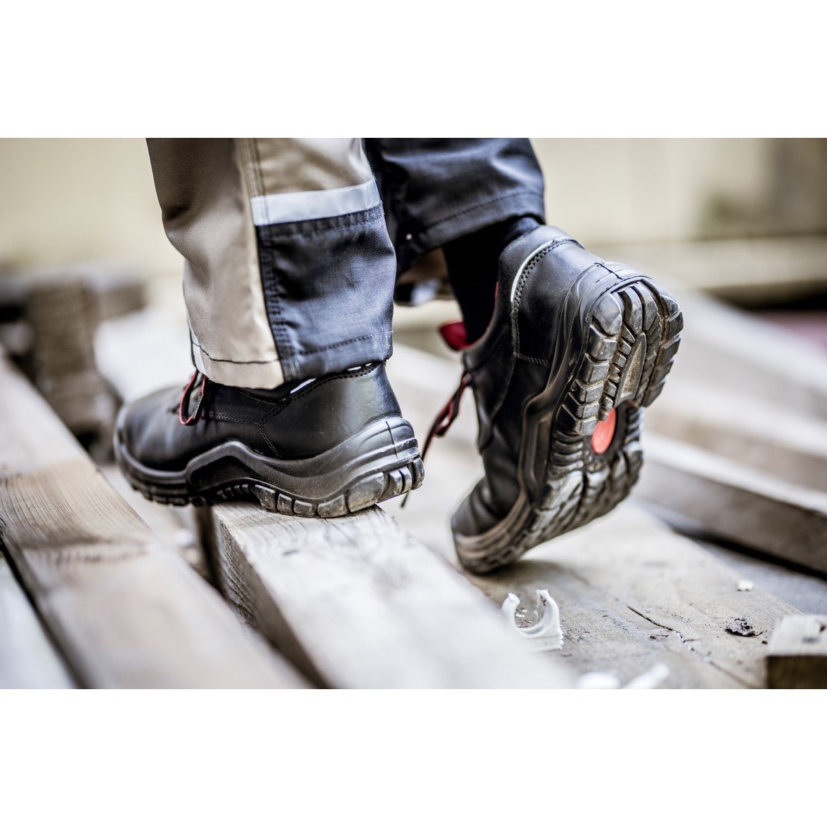 Παπούτσια ασφαλείας NITRAS POWER STEP, S3 HRO SRC, μαύρα
