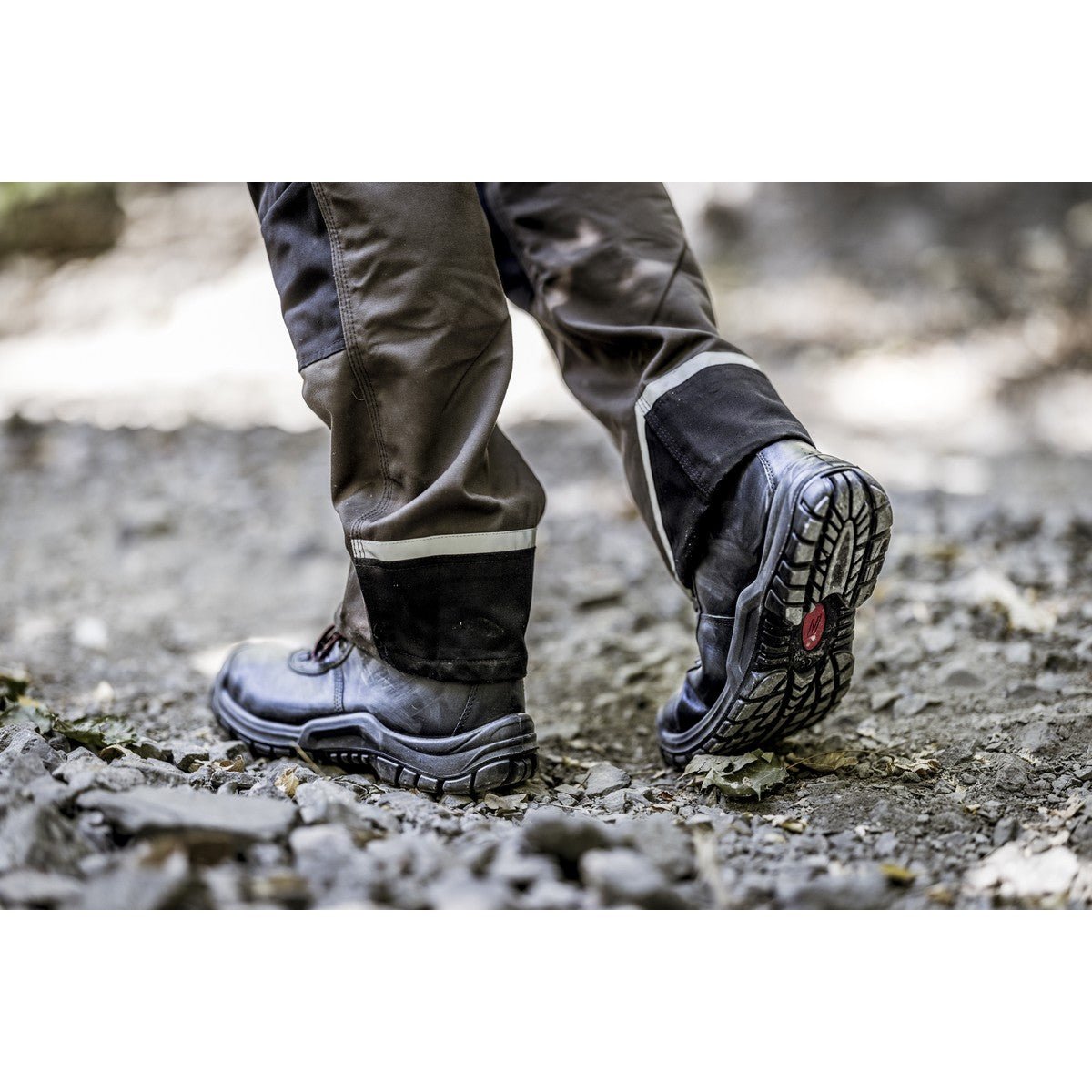 Μπότες ασφαλείας NITRAS POWER STEP MID, S3 HI HRO, μεσαίου ύψους, μαύρο