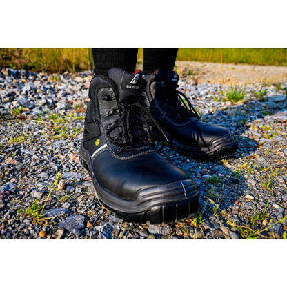 Μπότες ασφαλείας NITRAS UTILITY STEP MID, S3L CI FO SR, μαύρο