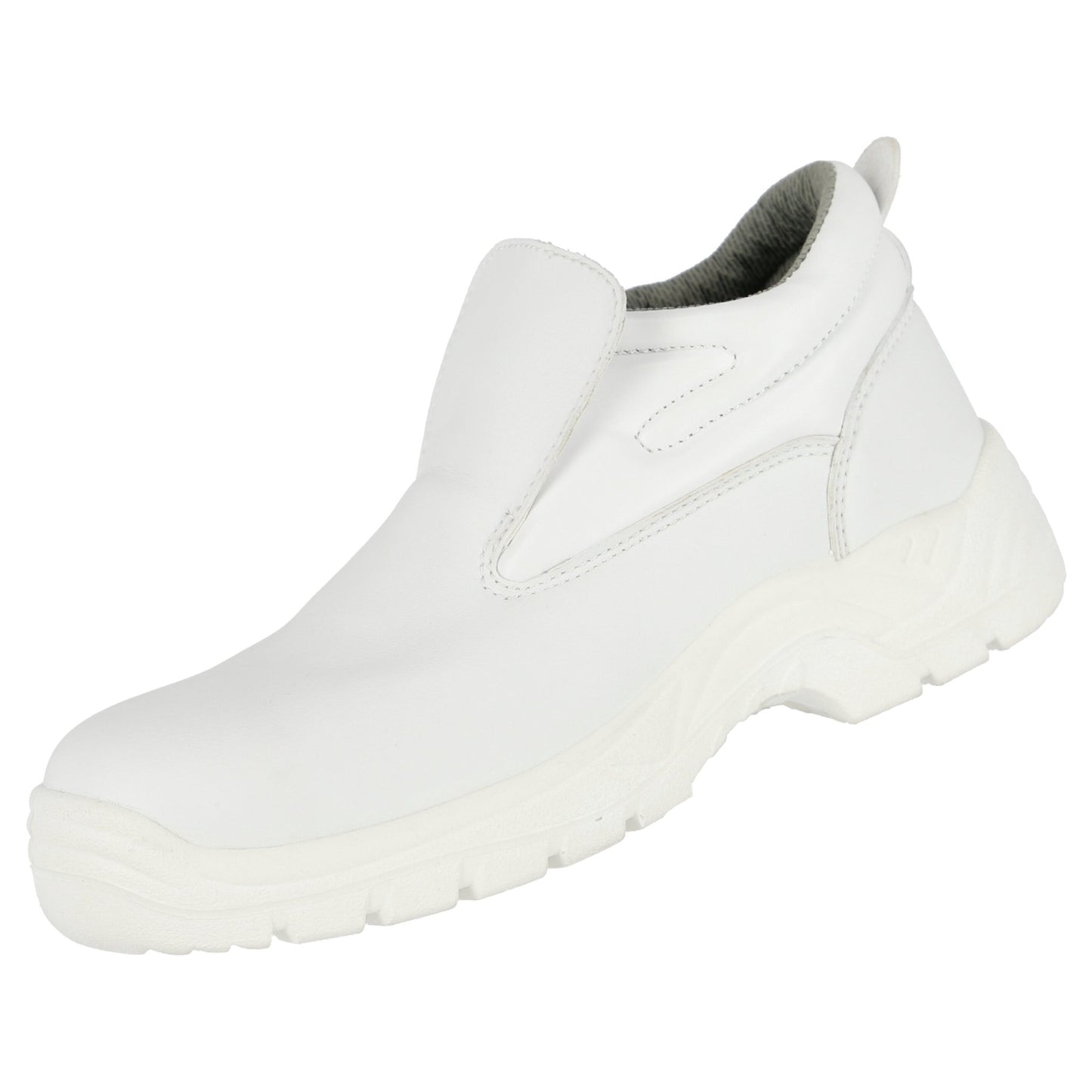 Παντόφλες ασφαλείας NITRAS CLEAN STEP MID SL, S2, λευκές