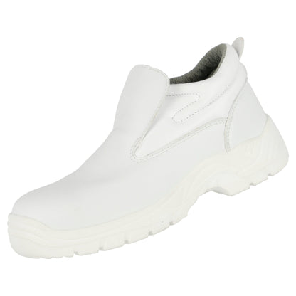 Παντόφλες ασφαλείας NITRAS CLEAN STEP MID SL, S2, λευκές