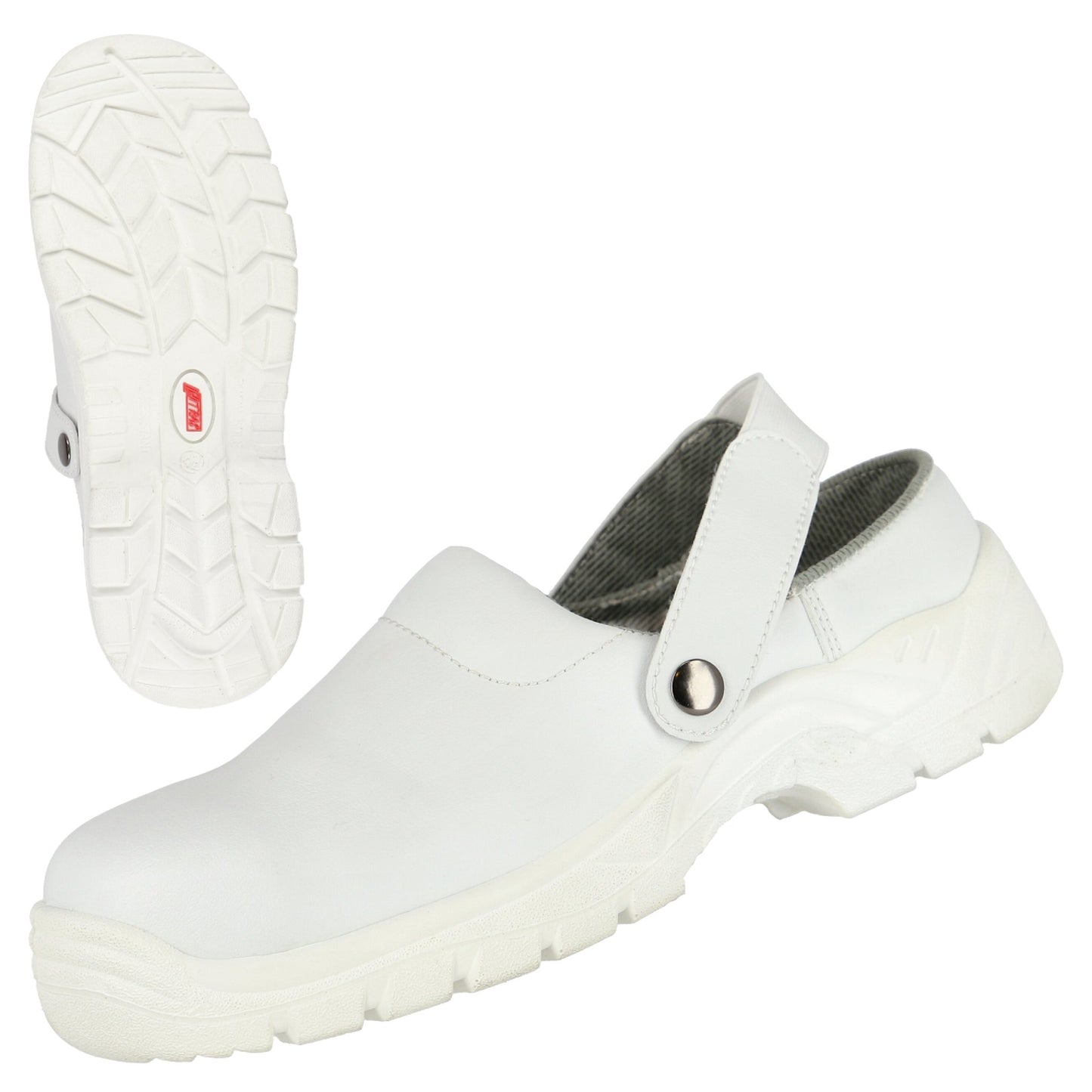NITRAS CLEAN STEP CL, τσόκαρα ασφαλείας SB, λευκά