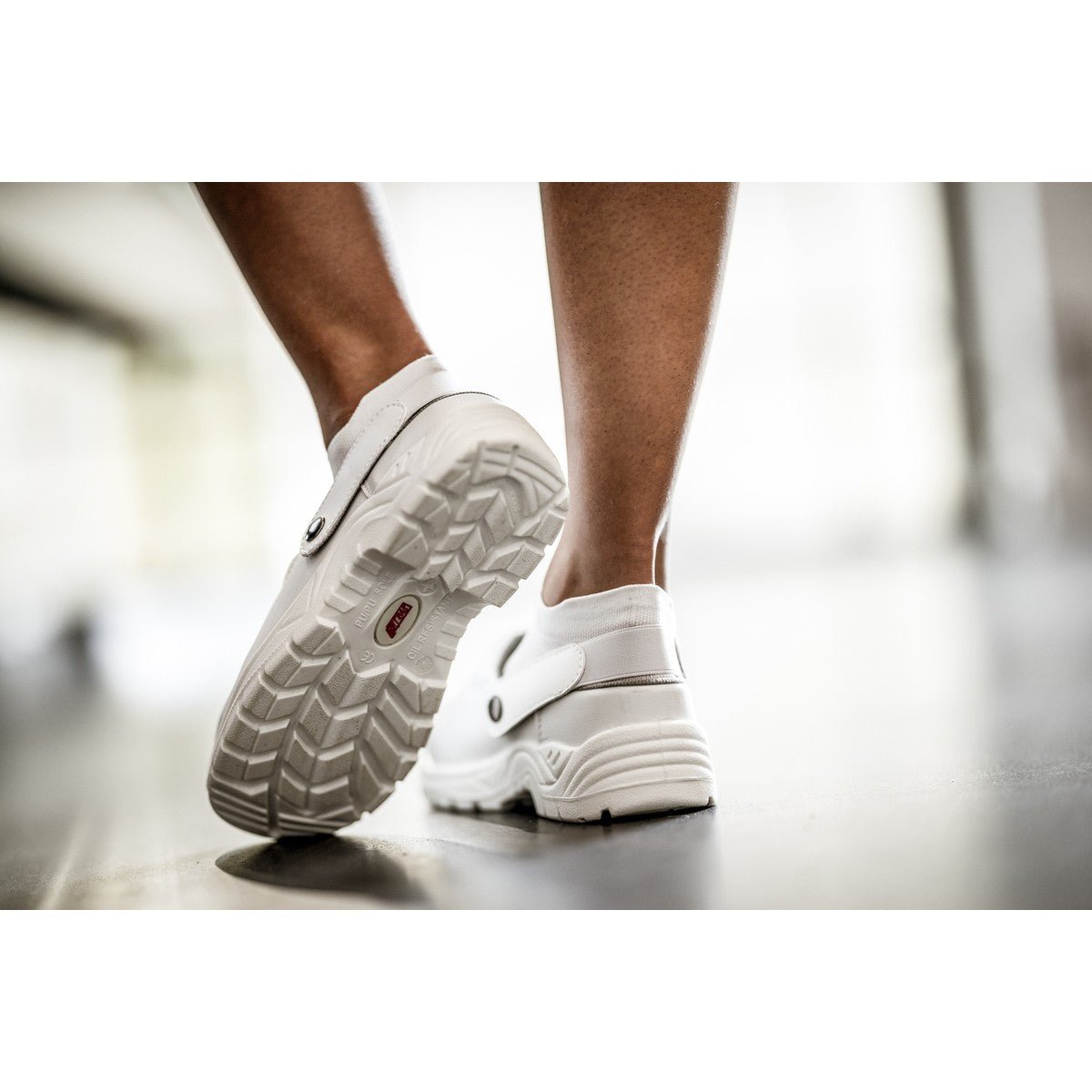 NITRAS CLEAN STEP CL, τσόκαρα ασφαλείας SB, λευκά