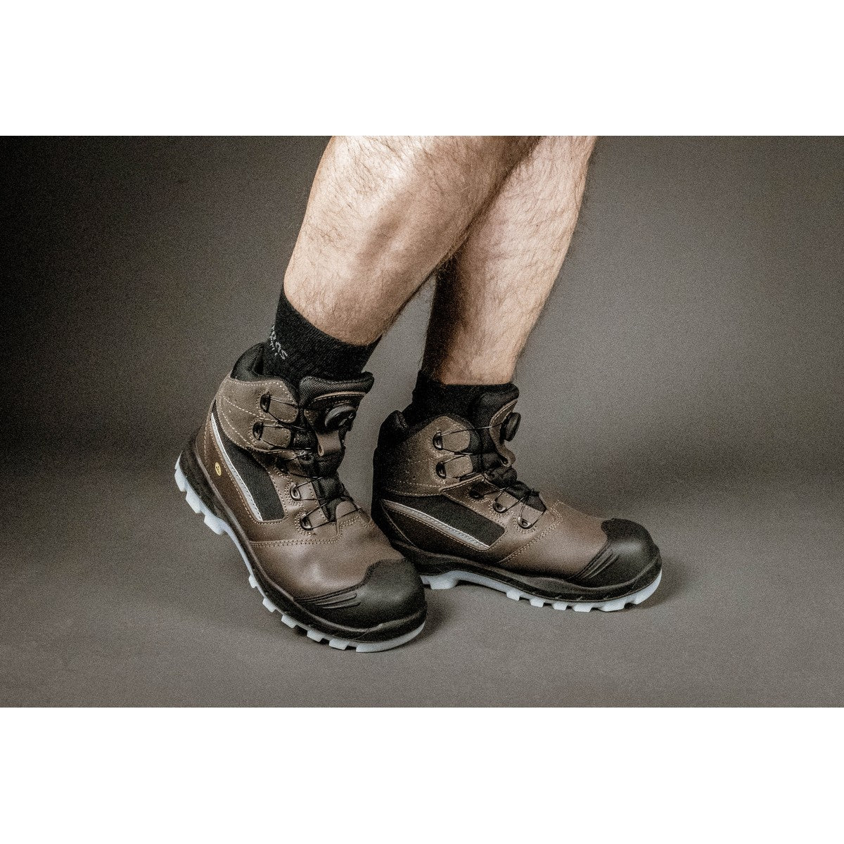 Μπότες ασφαλείας NITRAS TOUGH STEP MID FIT, S7S CI FO SR, μεσαίου ύψους