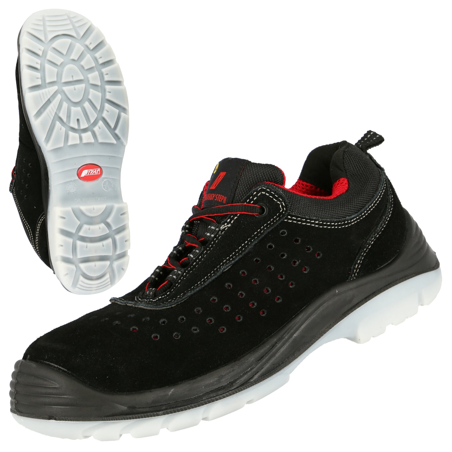 Παπούτσια ασφαλείας NITRAS EASY STEP P, S1P, μαύρα