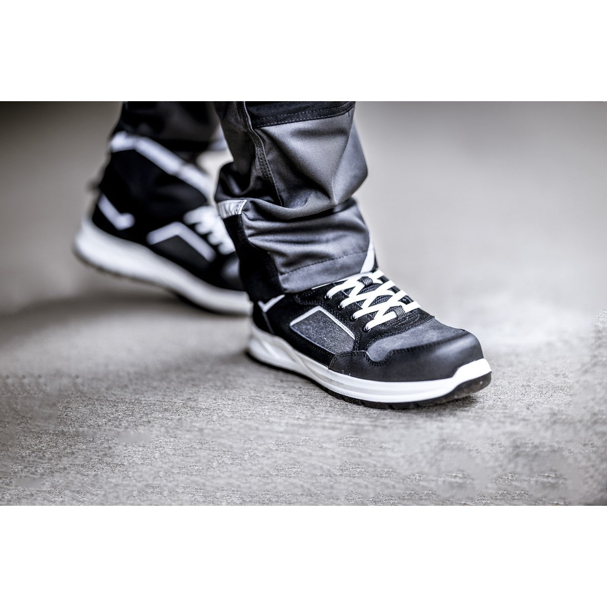 NITRAS CLASSIC STEP, παπούτσια ασφαλείας S1P, γκρι / μαύρο