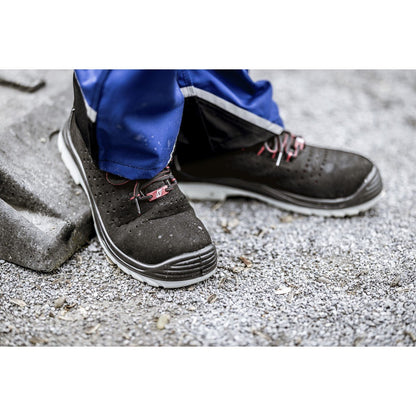 Παπούτσια ασφαλείας NITRAS MICRO STEP, S1P, μαύρα