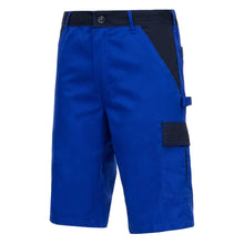 NITRAS MOTION TEX LIGHT, παντελόνι εργασίας, κοντό, royal blue / navy blue