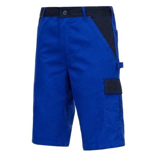 NITRAS MOTION TEX LIGHT, παντελόνι εργασίας, κοντό, royal blue / navy blue