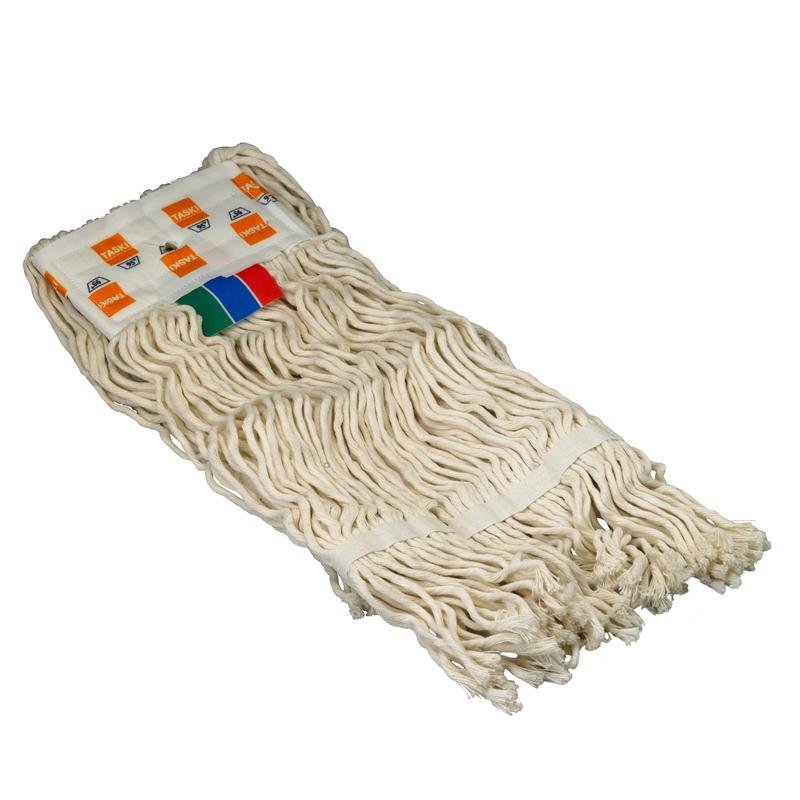 Η TASKI Duo Mop Fransen (300 g) από την Diversey Deutschland έχει απορροφητικές 100% βαμβακερές φούντες με ενίσχυση ταινίας, έγχρωμες ετικέτες, είναι πλενόμενη έως 95°C και ιδανική για συστήματα TASKI Duo Mop. Κουτί με 2 πακέτα.