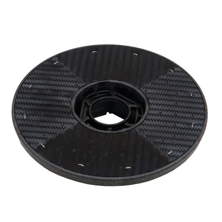 Μια μαύρη, στρογγυλή λαβή κατευθυντήριας άξονας για άρπα (33 cm) από την Diversey Deutschland GmbH & Co. OHG για το swingo 1650 απεικονίζεται σε λευκό φόντο· χρησιμοποιείται με καθαριστικά και γυαλιστικά μαξιλάρια (πακέτο 1 τεμαχίου).