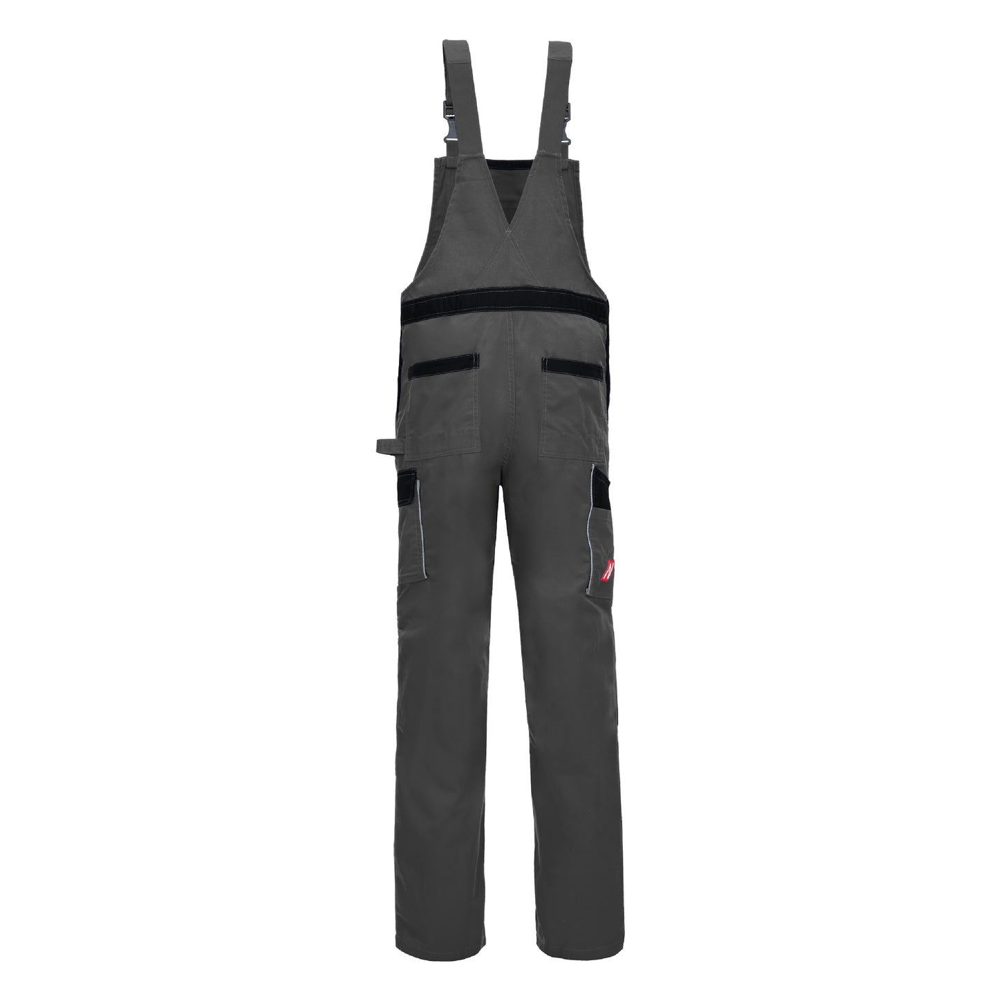 NITRAS MOTION TEX LIGHT, dungarees, γκρι / μαύρο