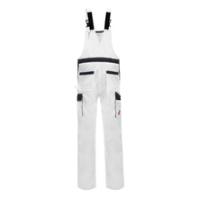 NNITRAS MOTION TEX LIGHT, dungarees, λευκό / γκρι