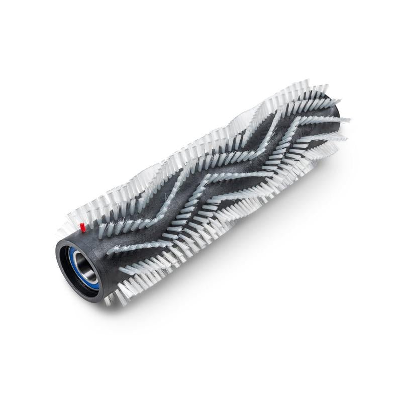 Η TASKI Ultimaxx κυλινδρική βούρτσα για πλυστικό σκυρόδεμα (45cm) από την Diversey Deutschland GmbH & Co. OHG είναι μια εφεδρική κυλινδρική βούρτσα, σχεδιασμένη με λευκές τρίχες Chevron και μαύρο πυρήνα, κατάλληλη για τη σειρά TASKI Ultimaxx RB.