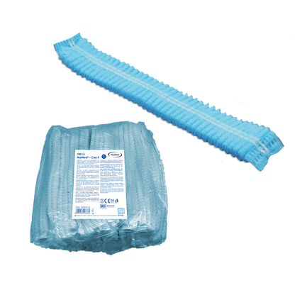 MaiMed-Cap K, καπάκι με κλιπ από PP, 100 τεμάχια/τσάντα