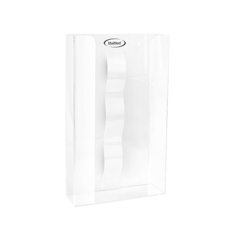 MaiMed επιτοίχια θήκη για ντουλαπάκια με ελατήριο από ακρυλικό - διαστάσεις: 246x81x410mm - σετ 3 | Συσκευασία (1 τεμάχιο)