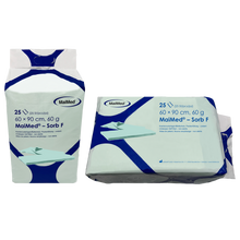 MaiMed-Sorb F ιατρικά αρχεία μη αποστειρωμένες νιφάδες κυτταρίνης, 60x90cm, 60g, 4x25 τεμάχια/κουτί | Κουτί (100 τεμάχια)