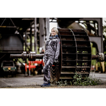 NITRAS MOTION TEX PLUS, μπουφάν εργασίας, γκρι / μαύρο