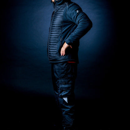 NITRAS MOTION TEX PLUS, καπιτονέ σακάκι softshell, μαύρο