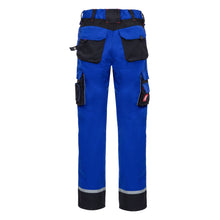 NITRAS MOTION TEX PRO FX, παντελόνι εργασίας, μακρύ, royal blue / μαύρο
