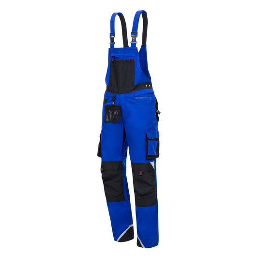 NITRAS MOTION TEX PRO FX, dungarees, royal blue / μαύρο