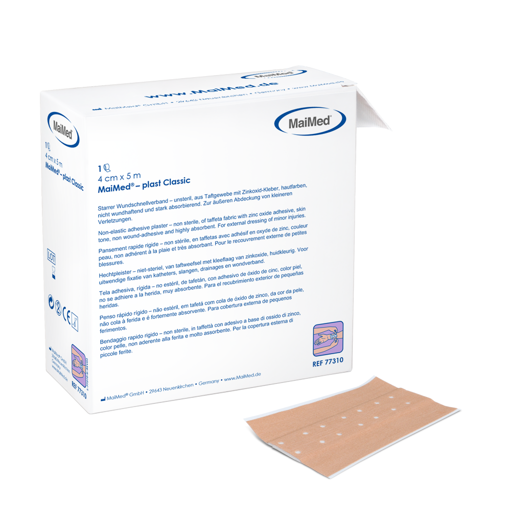 MaiMed-plast Κλασικός άκαμπτος επίδεσμος γρήγορης πληγής