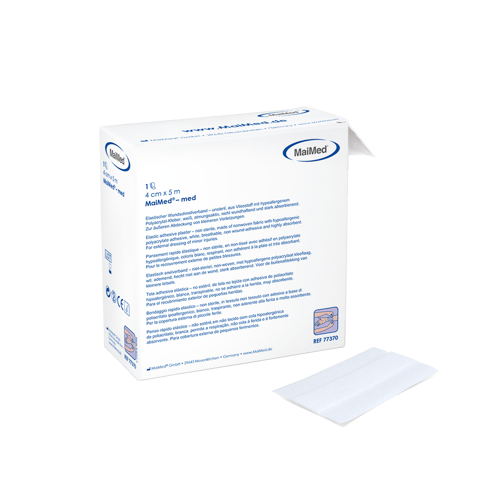 MaiMed-med, λευκός ελαστικός επίδεσμος γρήγορης πληγής